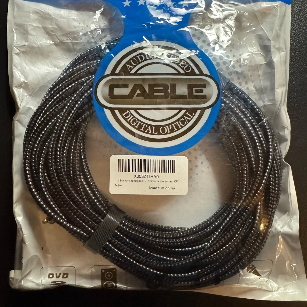 Digital Optical Audio Cable - Black